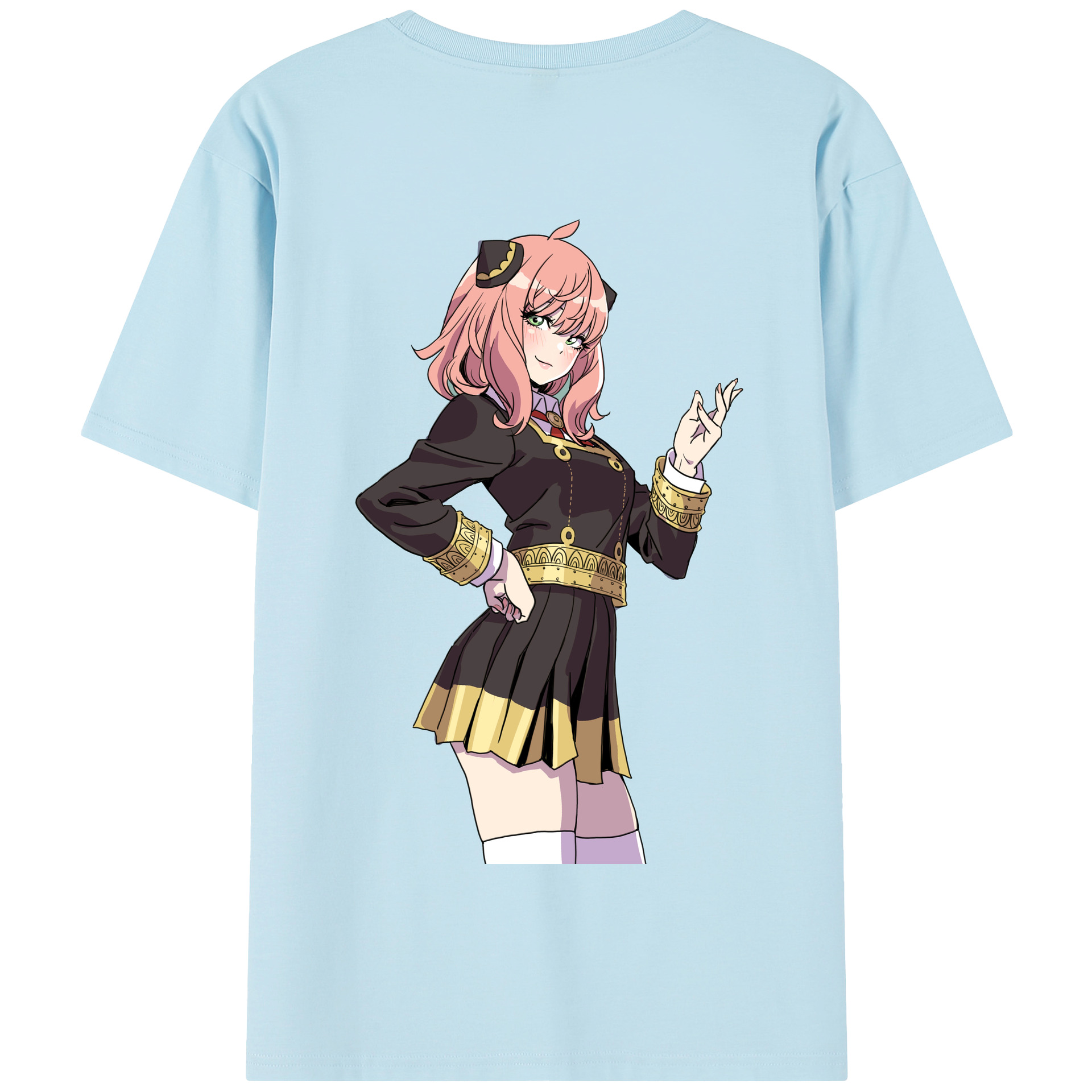 （画像用） SPY×FAMILY间谍家家酒 綿100％半袖Tシャツ（背面プリント）